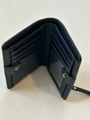 kate spade New York Navy Card Cash and Change Wallet thumbnail 9