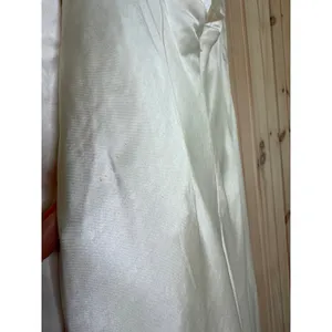 NWT Lulus Start of Forever Ivory Satin Halter Mermaid Maxi Dress Wedding Gown M thumbnail 10