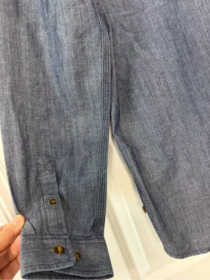 Carhartt Chambray Denim Button-Down Pullover Shirt thumbnail 3