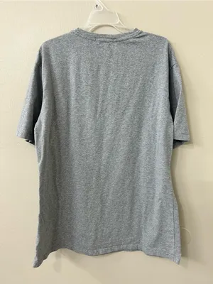 Olivia J’s Boutique LET'S GO GIRLS Gray Graphic Tee with Pink Accents Sz L thumbnail 4