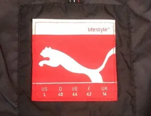 Ferrari black windbreaker style puma zip up car jacket size small nylon cars thumbnail 7
