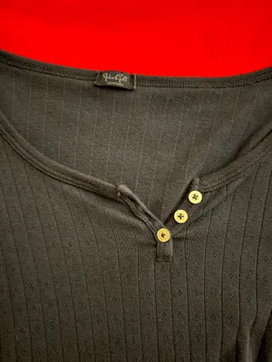 John Galt Navy Long Sleeve Top thumbnail 2