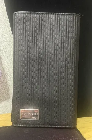 BVLGARI Mille Righe long wallet made from PVC and leather. thumbnail 1