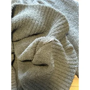 Ruby Moon Anthropologie Sweater Women‎ Size Medium Chunky Knit Cowl Neck Cropped thumbnail 10