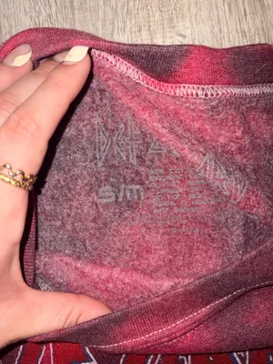 Urban Outfitters Def Leppard Oversized Sweatshirt thumbnail 2