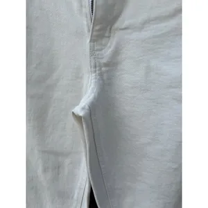 H&M White High Rise Straight Leg Jeans Womens US 2 EU 34 Denim Pants thumbnail 6
