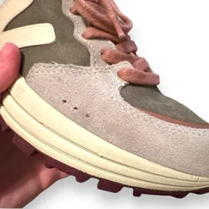 Veja Venturi Suede Khaki Sable Oxford Grey Lace Up Dad Sneakers‎ Sz 7 / 38 thumbnail 9