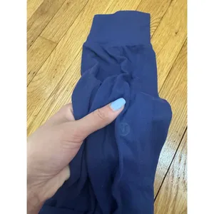 Lululemon size 8 ready to rulu joggers navy blue joggers lulu everyday pants thumbnail 6