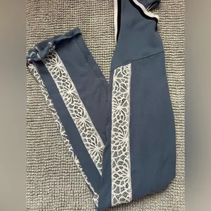 Free People Movement blue romper thumbnail 4