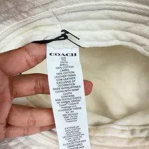 NWT Coach Signature Jacquard Bucket‎ Hat thumbnail 6
