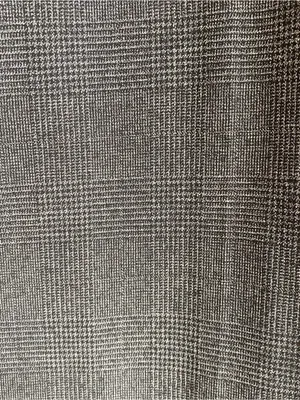 H&M grey plaid slim ankle slacks equestrian preppy academia fall winter office 4 thumbnail 6