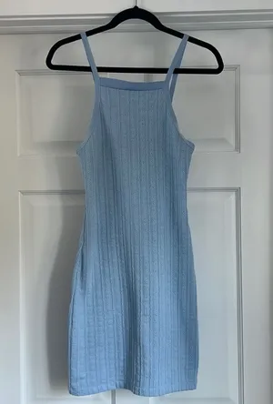 NWT cable knit straight neck dress thumbnail 1