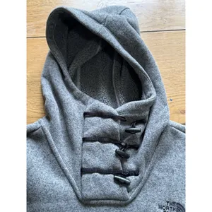 The North Face Toggle Neck Hoodie Sweatshirt Gray Fleece Women Size XL Outdoor thumbnail 7