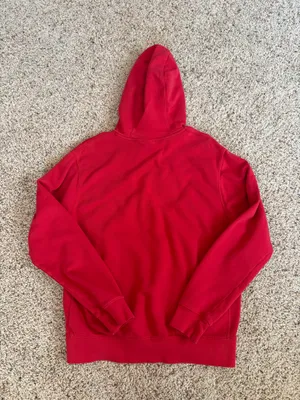 Red Nike Sweatshirt Hoodie thumbnail 5