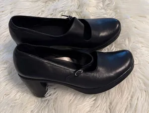 DANSKO Black Mary Jane Heeled Loafers - Women size 41 (USA 10)BNWOT leather thumbnail 1