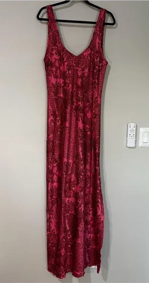 Free People Warth The Waite Maxi Dress Size L thumbnail 8