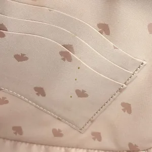 Kate Spade Love Shack Heart Bag Women Small Chalk Pink Leather Top Handle Purse thumbnail 7