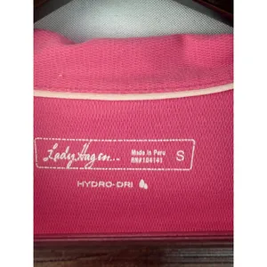 Women’s Lady Hagen Small Pink Breast Cancer Awareness Polo thumbnail 3