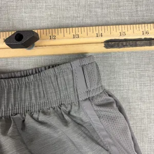 Nike Dri-FIT Running Shorts Womens M Gray 3 In Lined Athletic Pockets DB4487-067 thumbnail 6