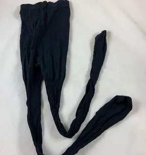M/L Black Thick panty hose tights thumbnail 5