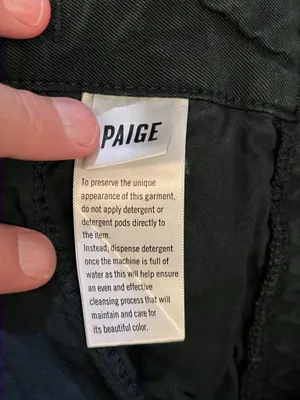 Paige Christy Pants Womens 27 Blue Jogger Elastic Drawstring Waist Stripe thumbnail 8