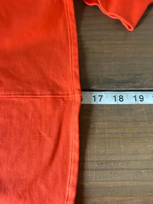 Lulu Townsend Lululemon Orange LA Reversible Mock Neck Sz 8 thumbnail 9