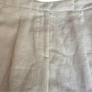 Zara Women's High Waist Pleated Paper Bag Style Shorts XS thumbnail 6