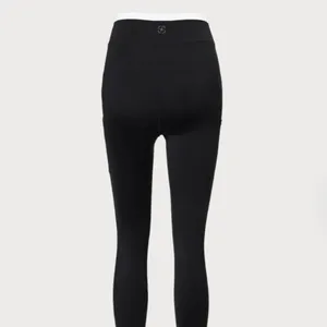 Berlook Black Natural Waisted Leggings 25” thumbnail 7
