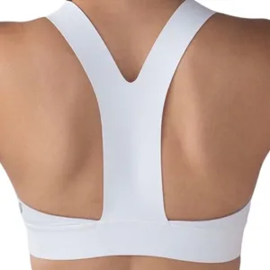 Lululemon Fast Free Bra Nulux White Sports Bra Size 6 thumbnail 2
