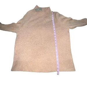J. Crew Rollneck Sweater Supersoft‎ Yarn Wool Alpaca Blend Small New Brown Hole thumbnail 7