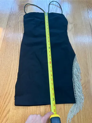 White Fox Boutique Come Back Mini Dress Black Size S Small LBD Cocktail‎ NWT thumbnail 8
