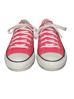 Converse All Star Low Top Women's Pink Sneakers Size 7 thumbnail 5
