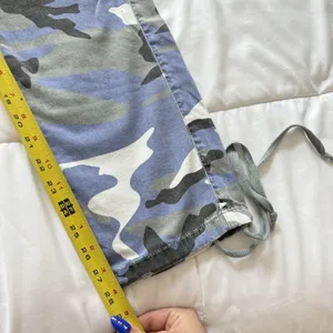 Urban Outfitters Cargo Pants Womens‎ 0 Blue 100% Cotton Joggers Blue Whimsy thumbnail 5