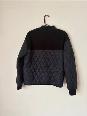 Alala black Sherpa bomber jacket thumbnail 4