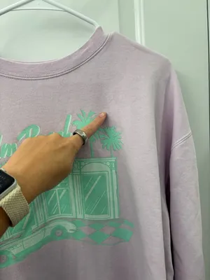 Stoney clover lane palm beach sweatshirt L/XL thumbnail 3