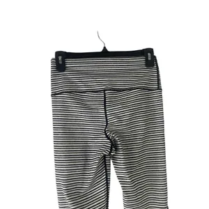 Mono B Small Black‎ Striped High Rise Monochrome Tiramisue Colorblock Leggings thumbnail 7