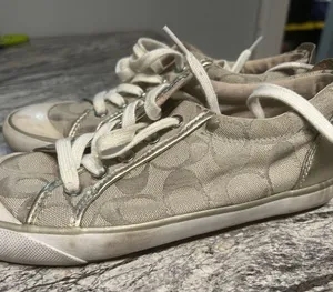 Coach Light Tan Sneakers thumbnail 1