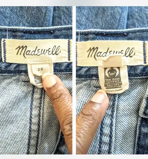 High-Rise Tapered Jeans in Ventnor thumbnail 6