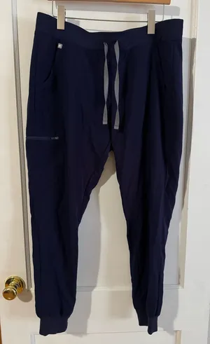 FIGS Women's Navy Zamora Jogger Scrub Pants thumbnail 1
