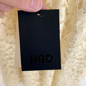 NWT NBD‎ Only Yours Asymmetrical Lace Dress in Ivory thumbnail 13