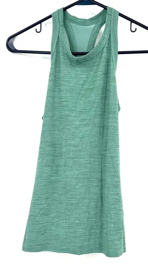 Old Navy Active size XS green racer back tank top athletic wear‎ athleisure thumbnail 1