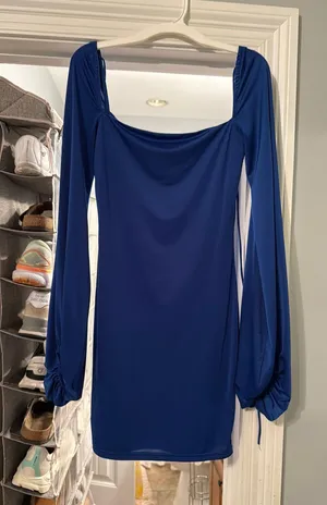 Lucy in the Sky Blue homecoming dress thumbnail 1