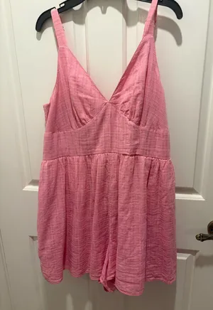 American Eagle Pink Romper thumbnail 1