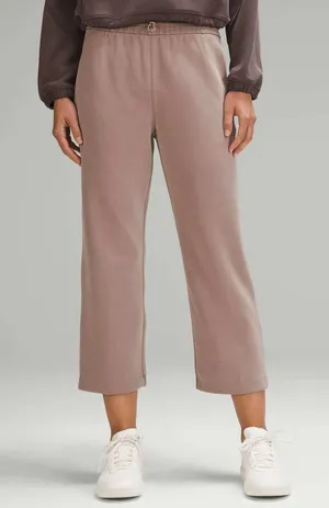 Lululemon Softstreme High-Rise Straight-Leg Cropped Pant Taupetastic 16 LW6BZXS thumbnail 1