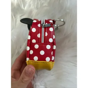 Disney Minnie Mouse Bow Miniature Backpack Keychain Clip thumbnail 2