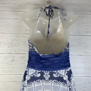 Signature by Sangria 100% Silk Handkerchief Dress size 10 EUC thumbnail 6
