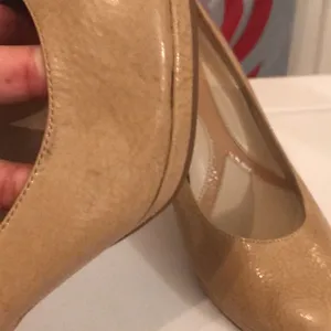 9W Naturalizer Nude Platform Pump Heels Career thumbnail 10