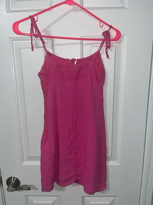 Garage Hot Pink Skip Dress thumbnail 3
