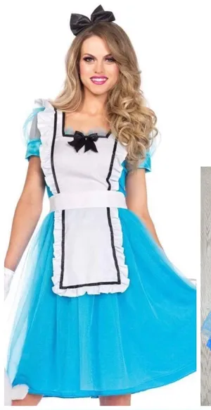 Leg Avenue Alice in wonderland Halloween costume dress size small cosplay thumbnail 1