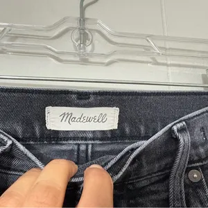 Madewell The Perfect Vintage Jean Womens Black Wash Denim Size 29 thumbnail 4